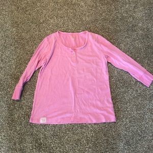 Pink 3/4 Sleeve T-Shirt